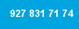 927 831 71 74 927 831 71 74